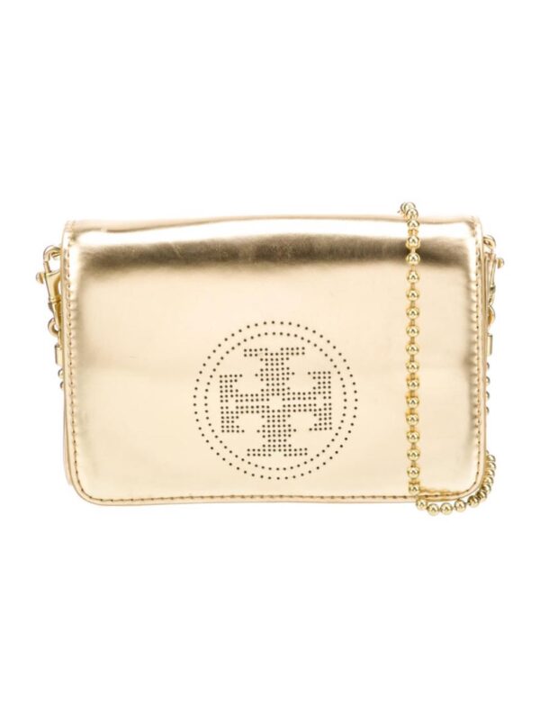 TORY BURCH/Solid Leather Crossbody Bag