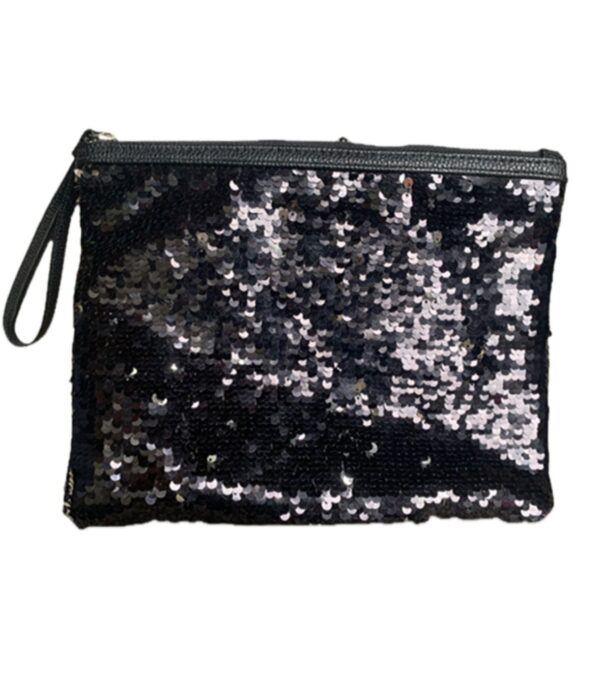 LENTEJUELAS/black- silver