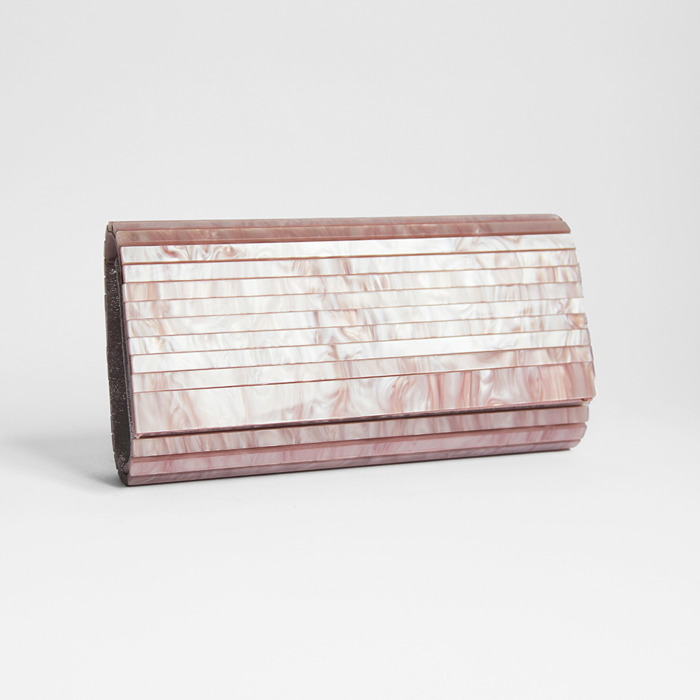 PEARLESCENT/box clutch: imagen 2