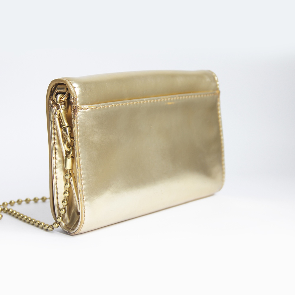 TORY BURCH/Solid Leather Crossbody Bag: imagen 6