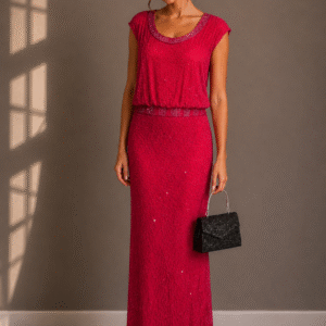 Vestido Largo Fucsia "Aura"