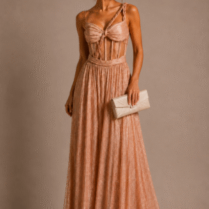 Vestido Champagne Celeste
