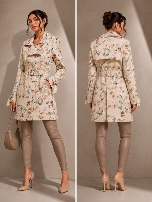 Gabardina estampada Silvia Tcherassi