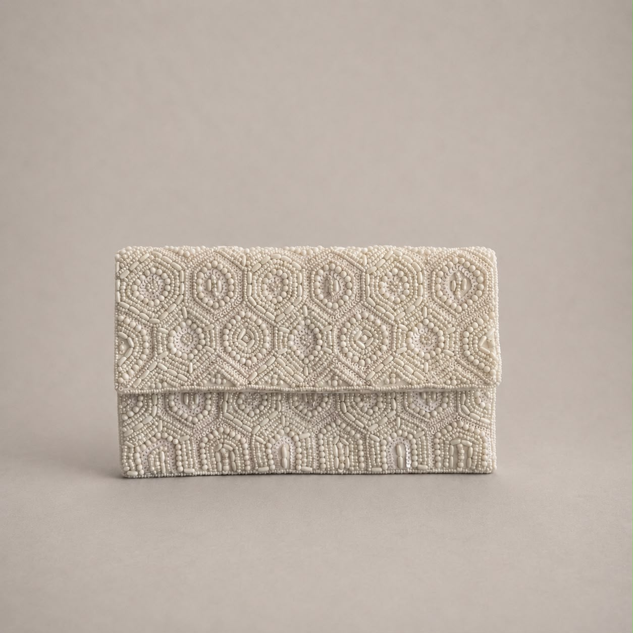 Clutch Marfil Éclat: imagen 1