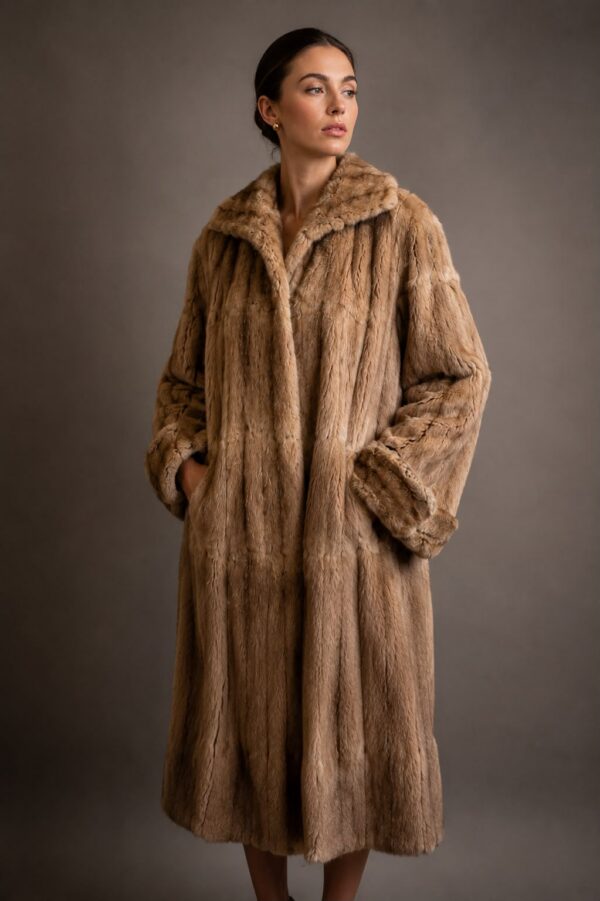 Abrigo Vintage de Piel